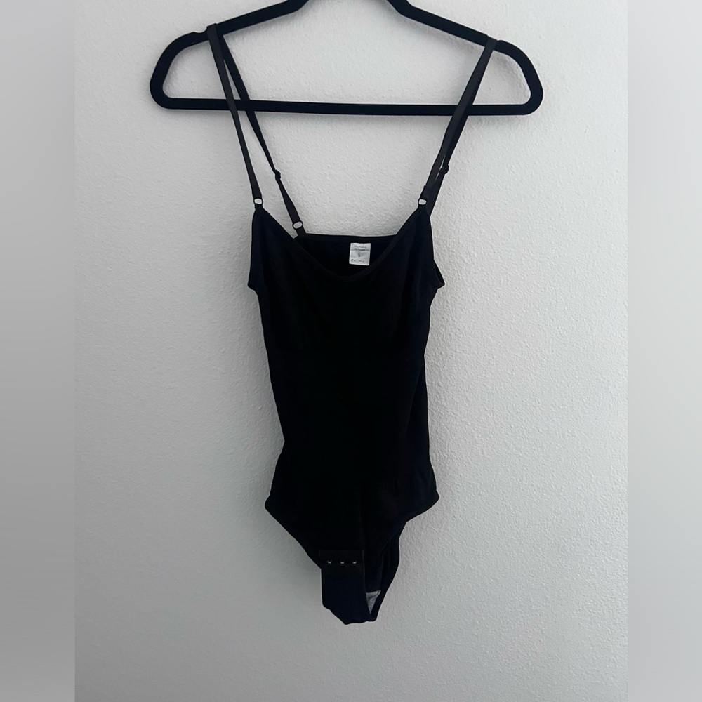 SHEIN Black Shaping Sleeveless Bodysuit Size Small